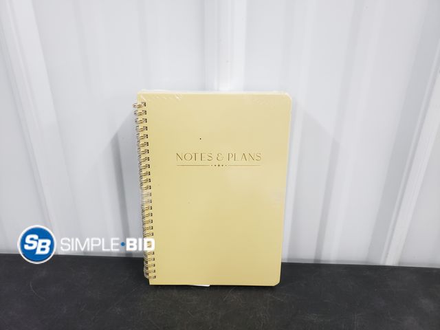 Lot 58-39935 - Lot of (2) Notes &amp; Plans Books