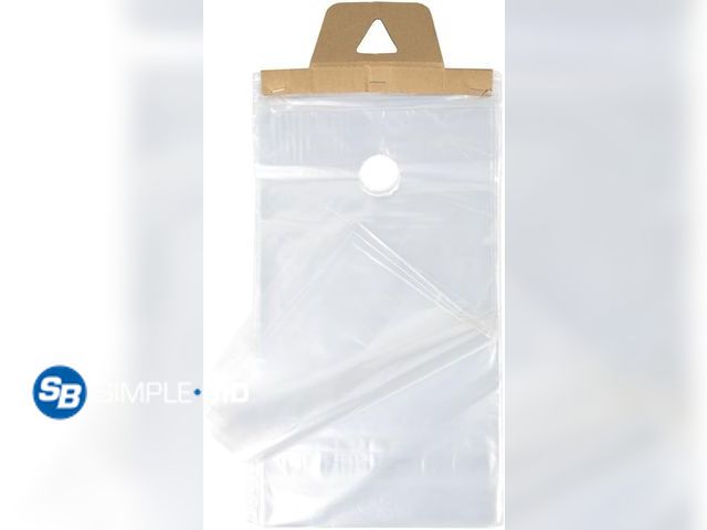 Lot 58-74295 - New 1000 Door Hanger Bags 9"x15" - Door Hangers for Business - Tear-Off Design | Hanging Plastic Bag...