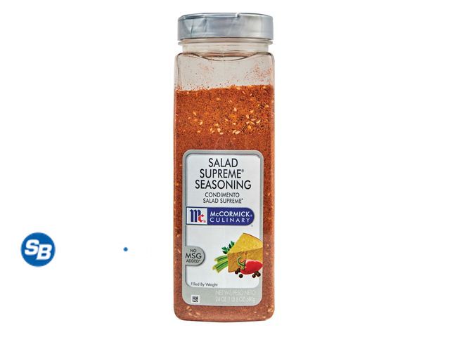Lot 58-69952 - McCormick Culinary Salad Supreme Seasoning, 24 oz - One 24 Ounce Container of Salad Seasoning with H...