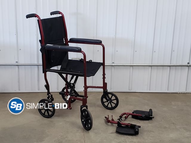 Lot 58-75899 - Rosco E medical Wheelchair - used but in good condition