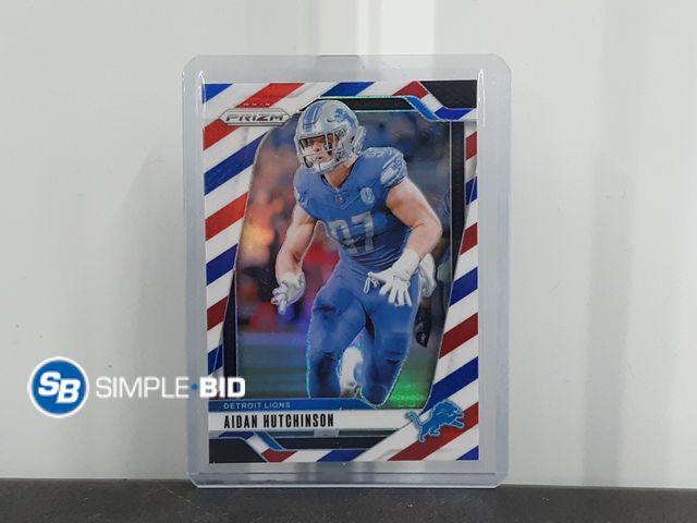 Lot 58-29547 - null Detroit Lions Aidan Hutchinson Football Card - 2024 Panini