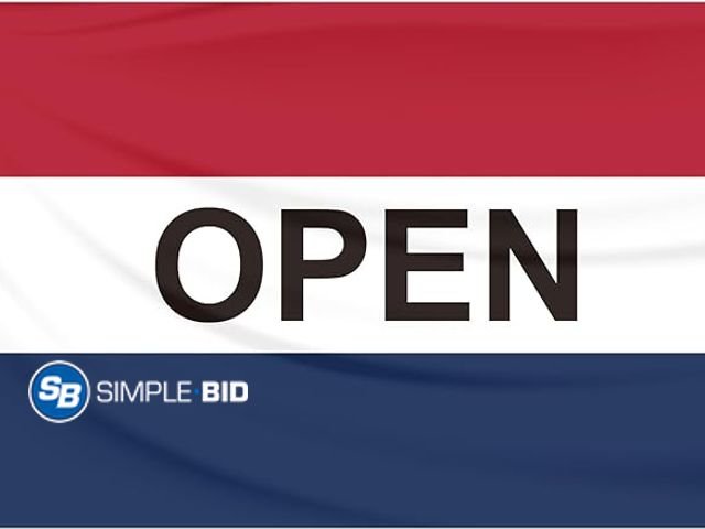 Lot 58-33157 - New Open Sign Business Flag 2x3 Feet Business Open Flags Commercial Ceremonial Flags Polyester with ...