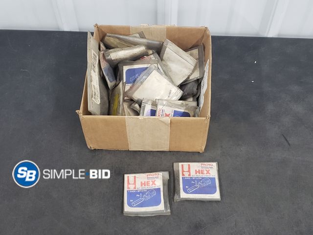 Lot 58-59287 - Box of Hex (Allen) Bits for Sockets