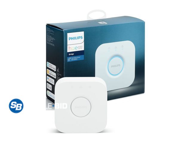 Lot 58-38019 - Philips Lighting Hue Bridge Wireless Lighting System Central Control Unit - appears unused