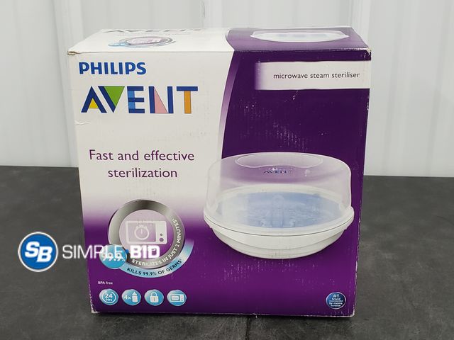 Lot 58-30386 - Philips Avent Microwave Steam Steriliser - appears unused