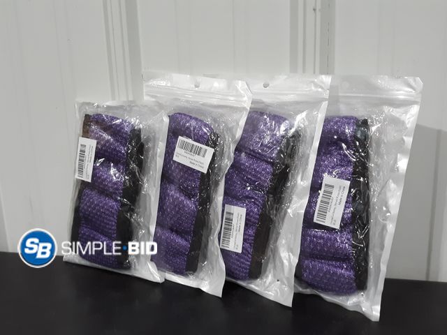 Lot 58-28587 - Lot of (4) Purple Steering Wheel Covers
