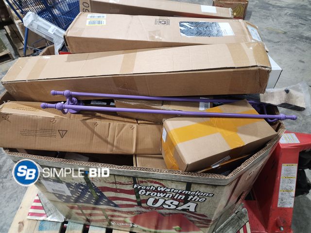 Lot 58-32797 - Gaylord Full of Unclaimed Merchandise - variety of items, and Conditions, some could be unused/Damag...