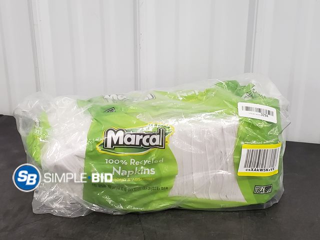 Lot 58-77903 - Marcal Napkins 400 Count