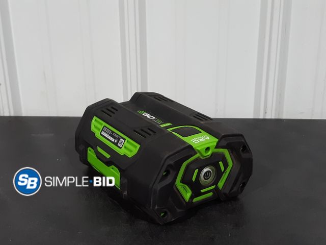 Lot 58-28781 - Ego 56V Lithium Ion Battery - No Charger