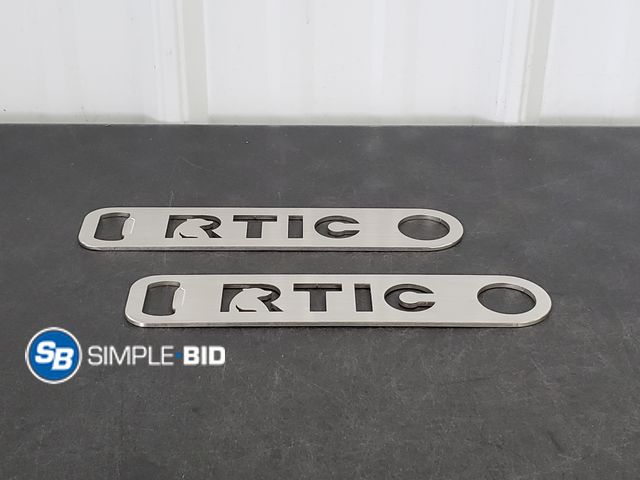 Lot 58-83397 - Lot of (2) New RTIC Metal Bottle Openers