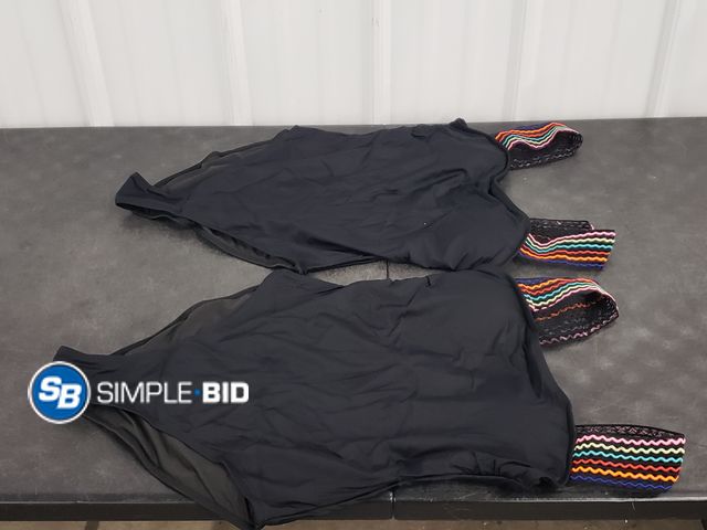 Lot 58-50890 - Lot of (2) New Women's Jolefile Tummy Control One piece Swimsuit - SIZE L