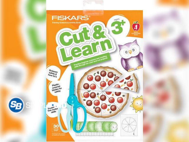 Lot 58-60841 - New Kids Arts and Crafts Cut &amp; Create Training Scissors &amp; Activity Book (Ages 3+)