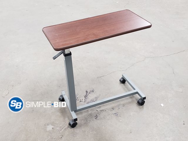 Lot 58-56070 - Adjustable Height Bed Side Table