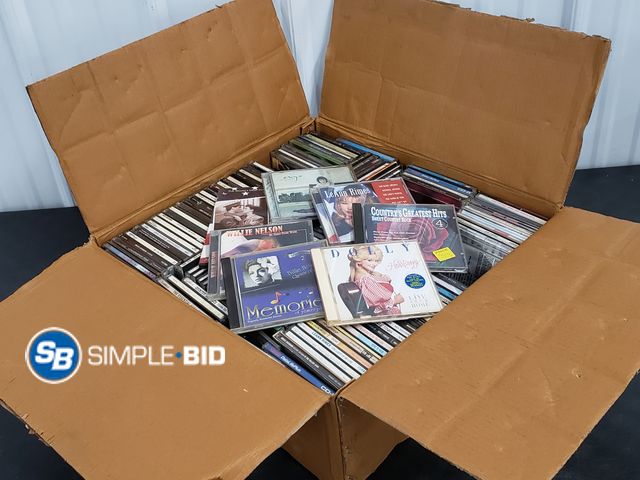 Lot 58-54874 - BOX full of CD's Variety of styles of Genre