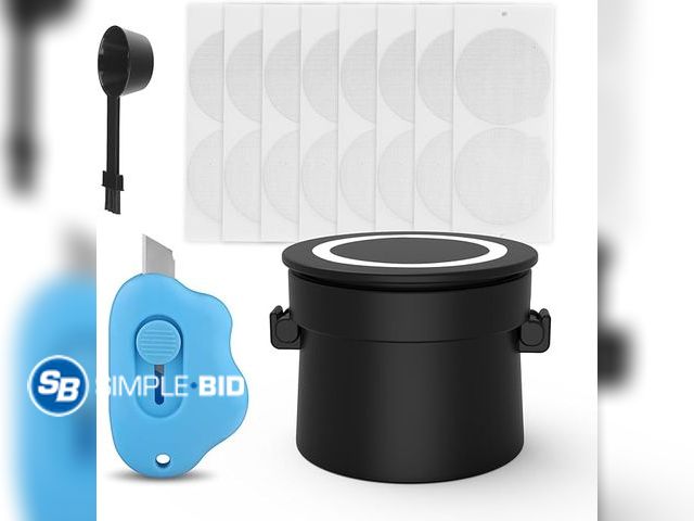 Lot 58-38324 - New Reusable Pods Refill Kit,Black Dods with Upgraded bracket, Fill &amp; Clean Brush,100pcs Aluminu...