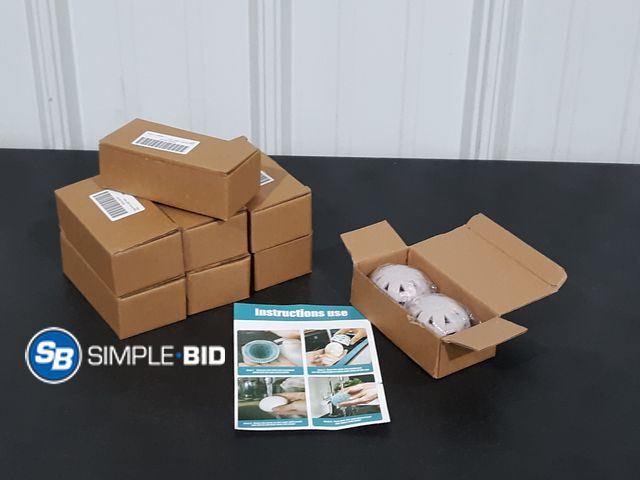 Lot 58-21883 - Lot of (8) New Silicone Egg Brush Cleaners - 2 pack Each - total of 16