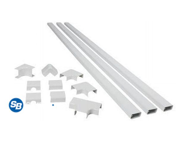 Lot 58-41418 - Cables To Go 16331 15ft Wiremold C310 Cordmate Iii Kit - appears unused