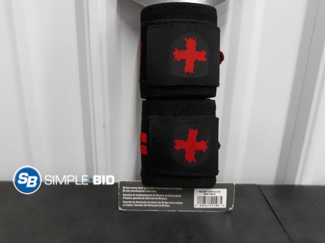 Lot 58-67978 - Harbinger Redline Wristwraps - Set of 2 - For Heavy Lifting