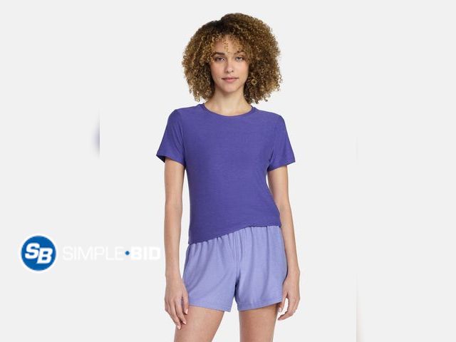 Lot 58-70625 - Athletic Works Women's and Women's Plus Performance ButterCore Tee - Size XL 16-18 - NWT