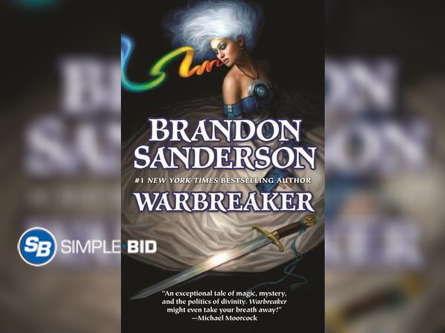 Lot 58-58724 - New Tor Fantasy Warbreaker, (Paperback) book