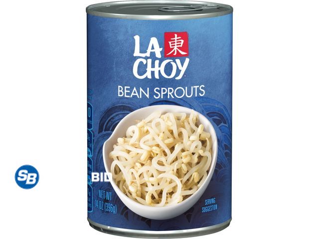 Lot 58-64928 - Lot of (8) La Choy Bean Sprouts, 14 Ounce - unopened - expired