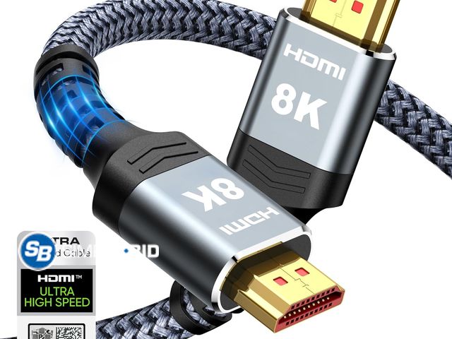 Lot 58-55885 - New  8K  HDMI Cable 48Gbps 6.6FT/2M