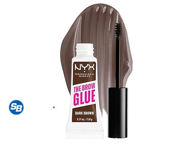 Lot 58-21952 - Lot of (3) New NYX PROFESSIONAL MAKEUP The Brow Glue, Extreme Hold Tinted Eyebrow Gel - Dark Brown