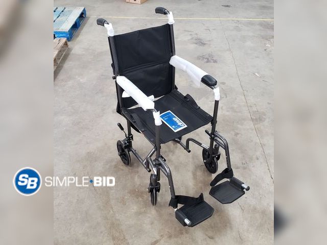 Lot 58-77336 - New Drive Steel Transport chair