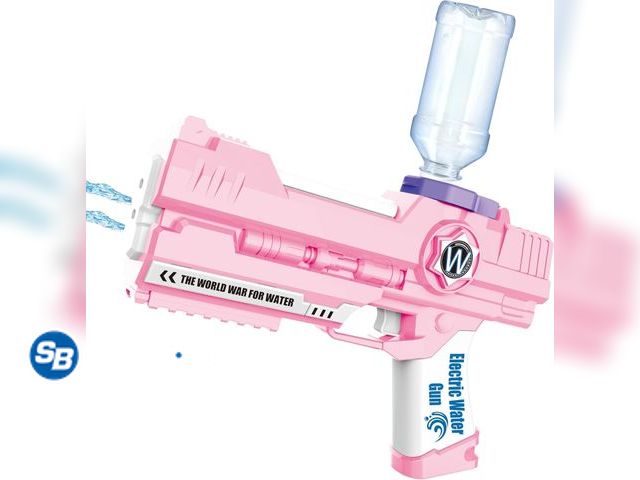 Lot 58-78466 - New Electric Water Gun, Ultimate Battle Blaster Water Guns with Dual Nozzles High Capacity Automatic...