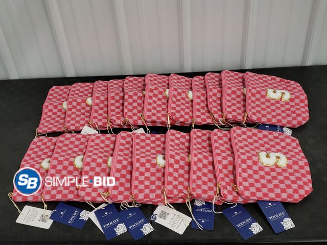 Lot 58-29959 - Lot of (20) New  yoolife Travel Cosmetic Bags -- "S"