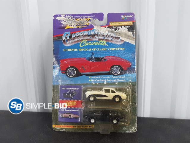 Lot 58-27884 - Classic Customs Corvette - Authentic Replicas fo Classic Corvettes - 1957 Corvette Roadster &amp; 19...