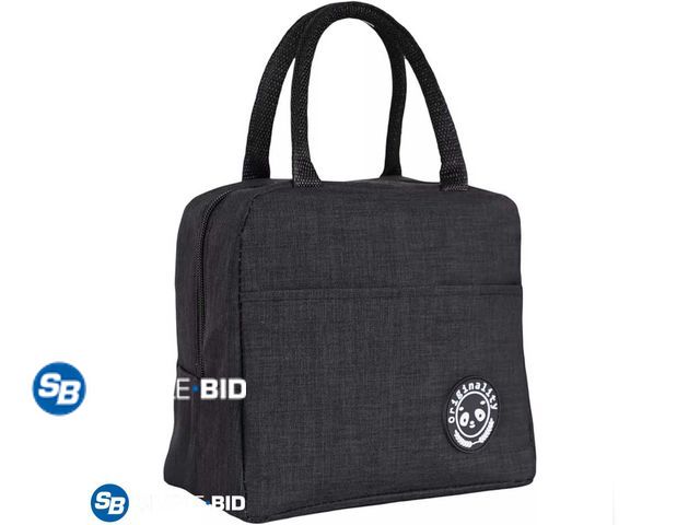 Lot 58-26481 - Lot of (6) Insulated Lunch Bag Women,Adult Lunch Box for Women Men,Leakproof Thermal Cooler bag Reus...