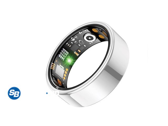 Lot 58-54156 - LivUp Smart Ring, Silver, Size 7 - appears unused