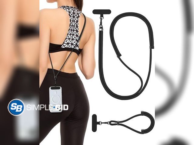 Lot 58-53887 - VVAAGG Cell Phone Lanyard for iPhone: Crossbody Phone Strap and Wrist Strap Most iPhone and Android ...