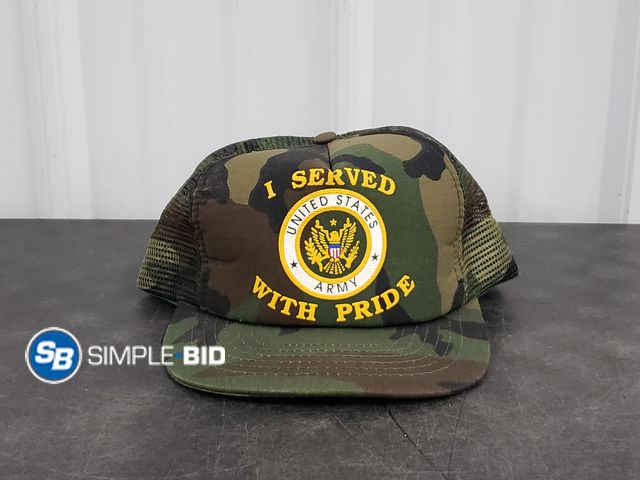 Lot 58-83529 - US Army Hat - I Served with Pride