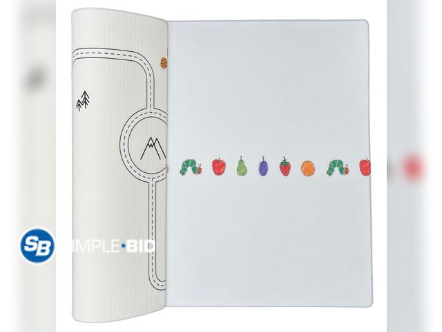 Lot 58-65356 - New LITTLE Bot x World of Eric Carle Baby Play mat, The Very Hungary Caterpillar Ofie mat (Caterpill...