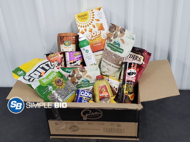 Lot 58-67891 - FOOD LOT! Lot of Various Foods - unopened - expired