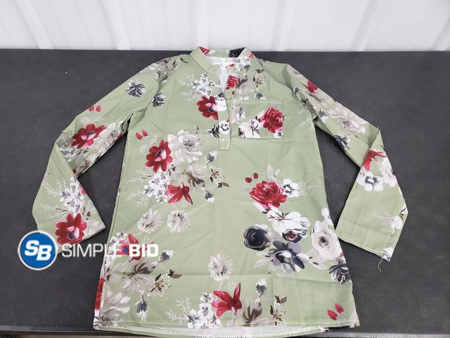 Lot 58-41287 - Women's Long Sleeve Dress Shirt - SIZE M - in good condition