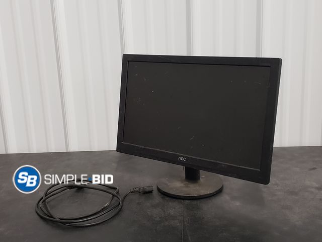 Lot 58-30726 - AOC 20" Monitor