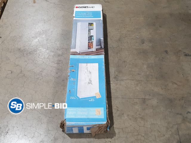 Lot 58-34579 - ClosetMaid Pantry Storage Cabinet