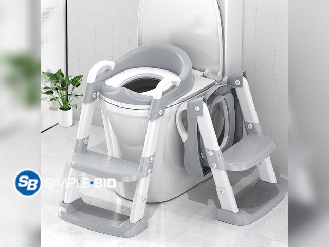 Lot 58-50592 - New Zieyeen Potty Training Seat with Step Stool Ladder, Toddler Potty Training Toilet for Boys Kids