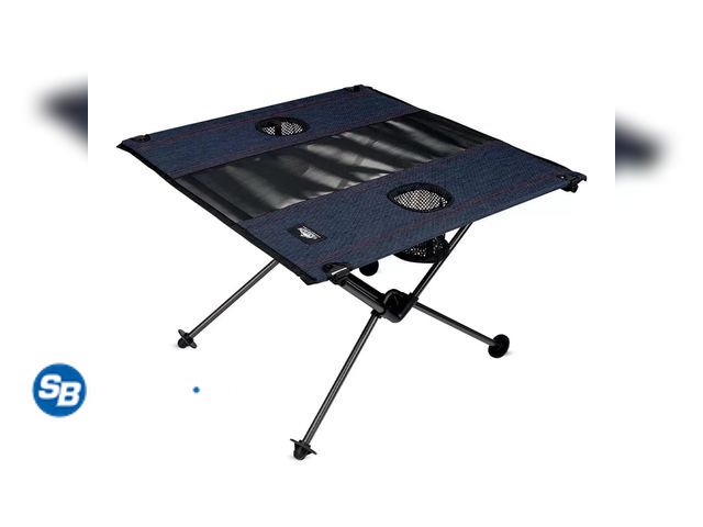 Lot 58-73688 - Cascade Mountain Tech Ultralight Camping Table, Gray - appears unused