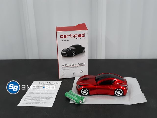 Lot 58-36456 - New Certified Wireless Mouse Compatible with IOS Windows Android works with computer, laptop, tablet