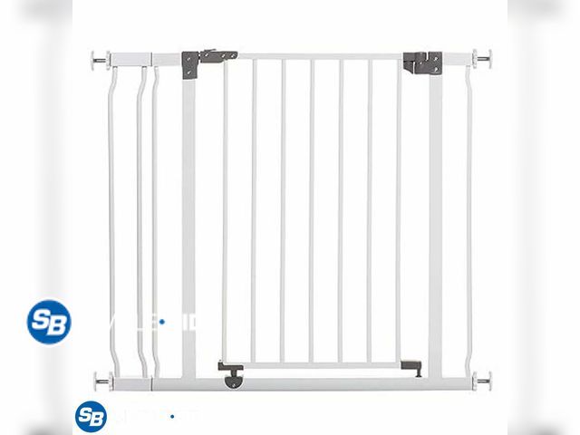 Lot 58-25237 - Dreambaby Liberty Walk Thru Baby Safety Gate Set - with 3.5inch Extension Panel - Fits 29.5-36.5inch...