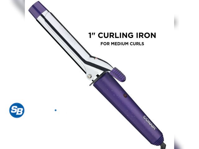 Lot 58-28159 - Conair 1" Curling iron - very light use - out of package