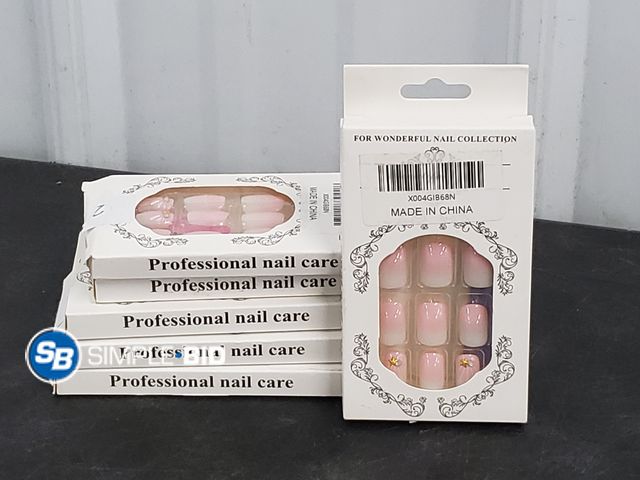 Lot 58-80975 - Lot of (5) Boxes of Press on Nails