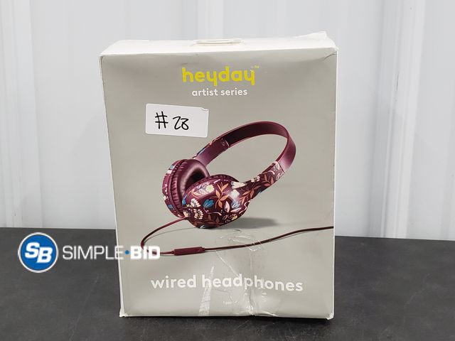 Lot 58-30195 - HeyDay Wired Headphones