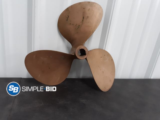 Lot 58-75856 - Metal Propellor