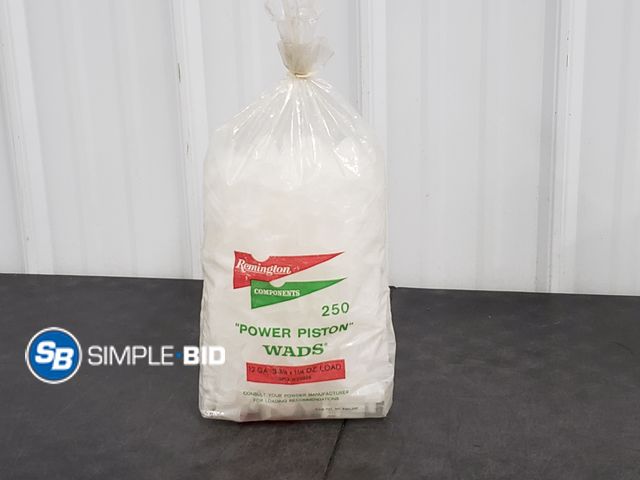 Lot 58-69034 - Remington Components 250 "Power Piston" WADS 12 Ga 3 3/4 x 1 1/4oz Load