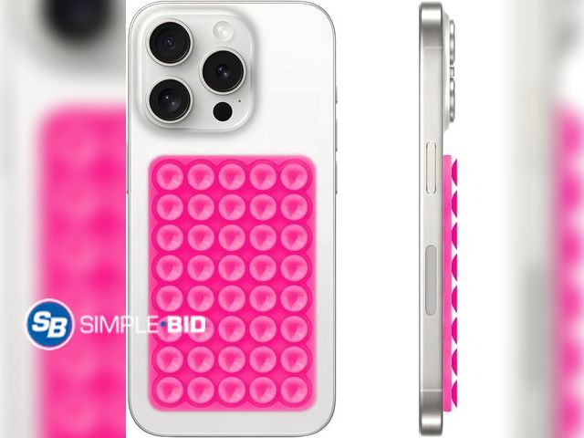 Lot 58-57826 - New Silicone Suction Cup Phone Case Mount, Hands-Free Strong Grip Holder for Selfies and Videos, Sil...